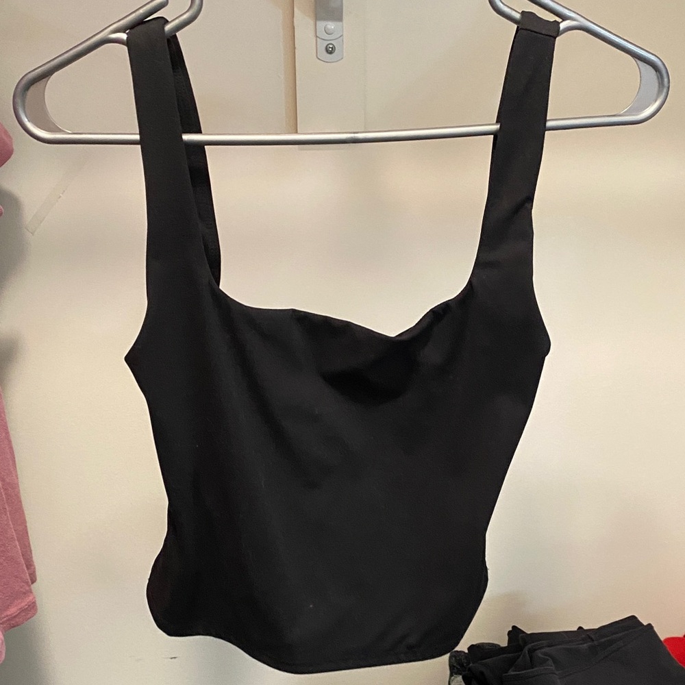 Open back Garage Tank top